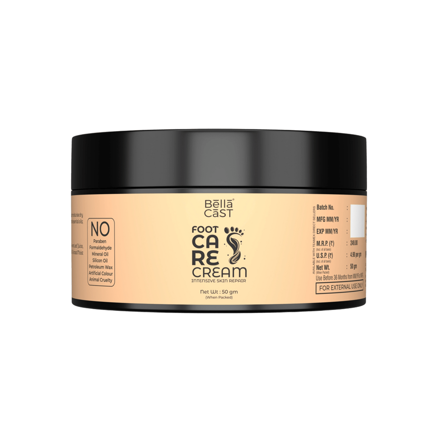 Foot Care Cream for Cracked Heels & Dry Feet