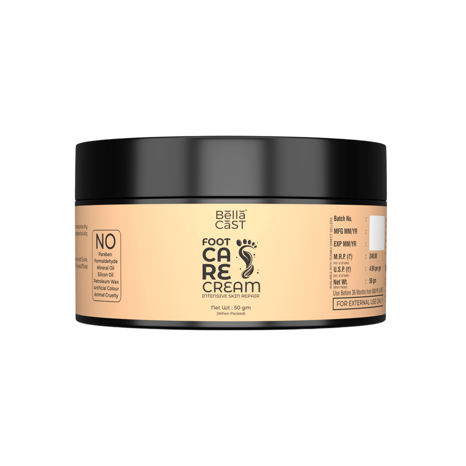 Foot Care Cream for Cracked Heels & Dry Feet