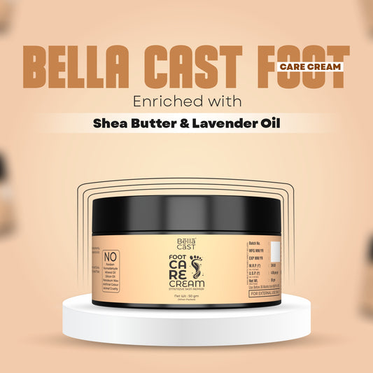 Foot Care Cream for Cracked Heels & Dry Feet – Deep Moisturizing Repair Formula