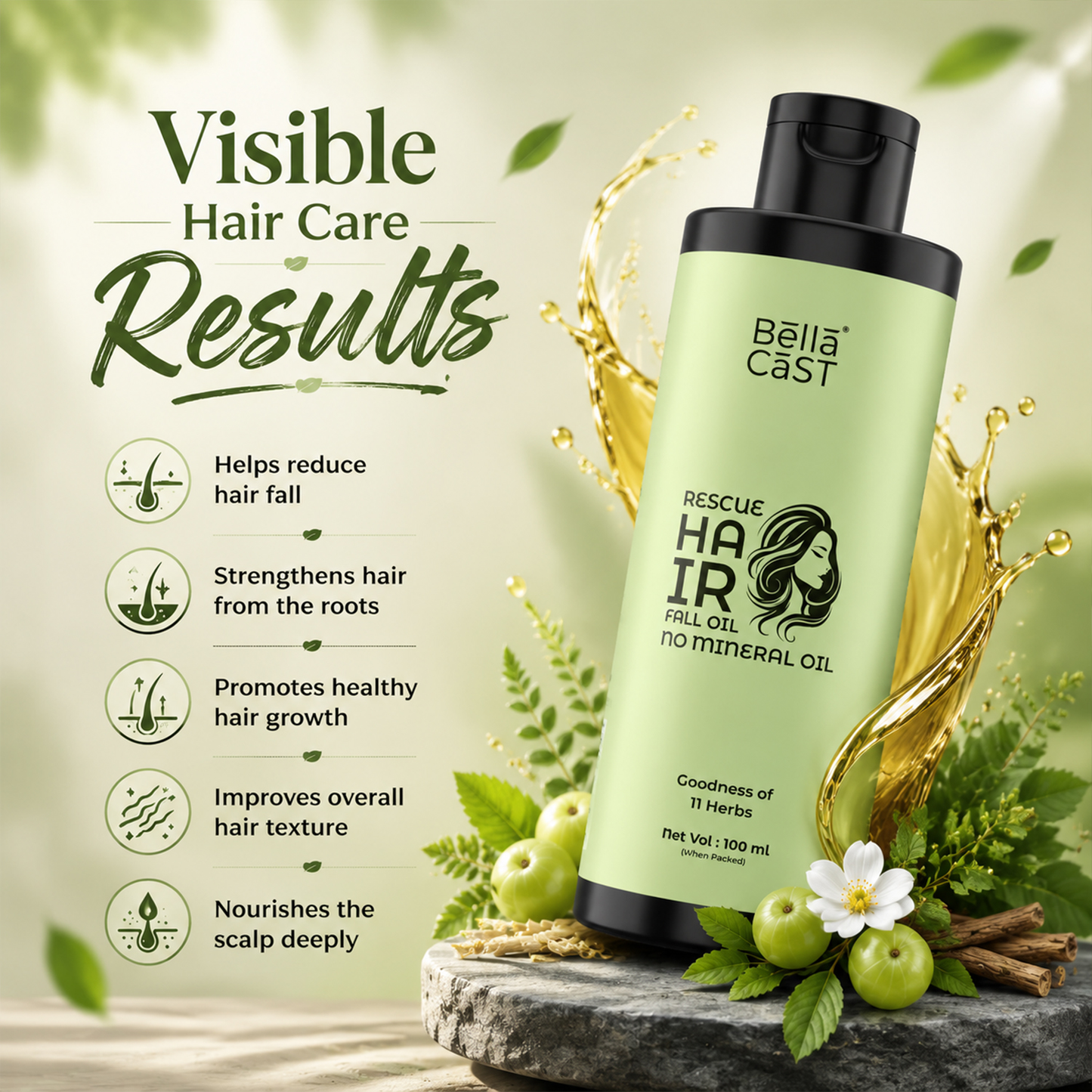 Rescue Hairfall Oil