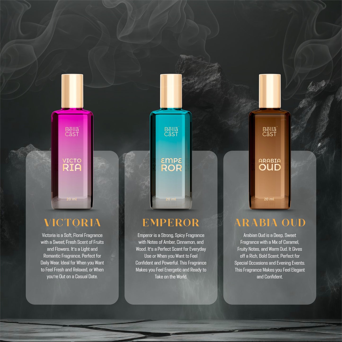 3 Fragrances – BellaCast