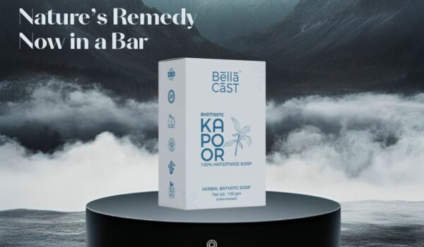 BellaCast Organic Hand Made Kapoor Soap For Bathing